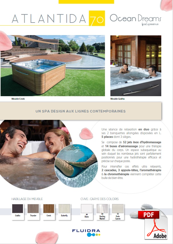 Spas portables Fluidra la gamme Ocean Dreams