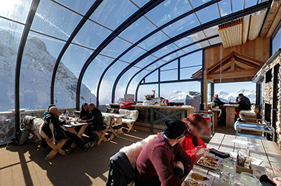 Abri de terrasse pour l'Horeca