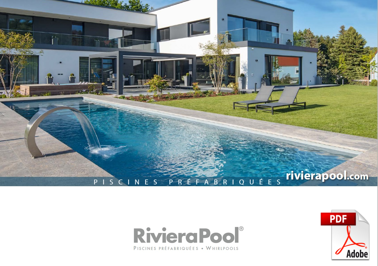 Brochure piscines préfabriquées RivieraPool