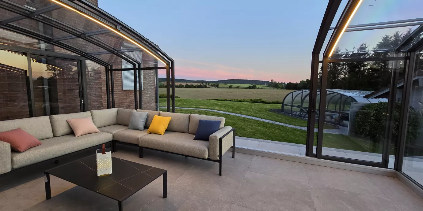 Esthétique et intégration abri de terrasse rétractable