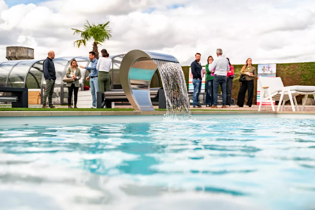 Fontaine piscine